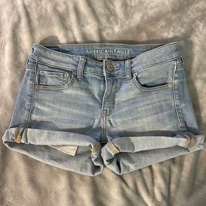 American eagle jean shorts